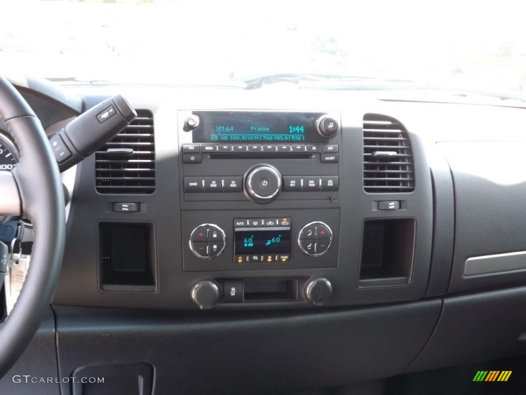 2013 Sierra 1500 SLE Crew Cab - Summit White / Ebony photo #9