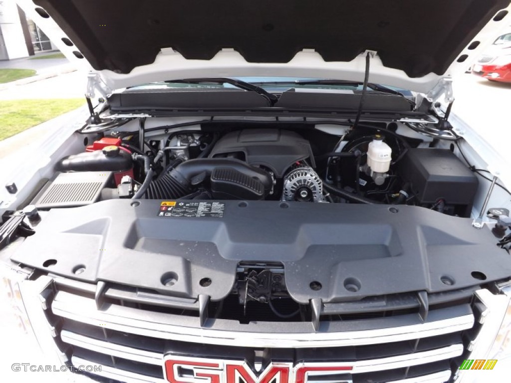 2013 Sierra 1500 SLE Crew Cab - Summit White / Ebony photo #20
