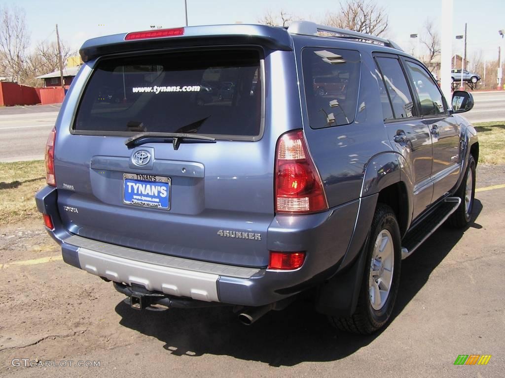 2003 4Runner Limited 4x4 - Pacific Blue Metallic / Taupe photo #4