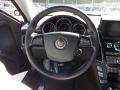 Ebony 2013 Cadillac CTS -V Sedan Steering Wheel