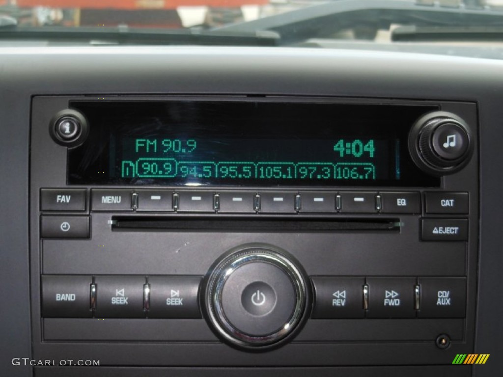 2008 GMC Sierra 1500 SLE Crew Cab Audio System Photo #70701314