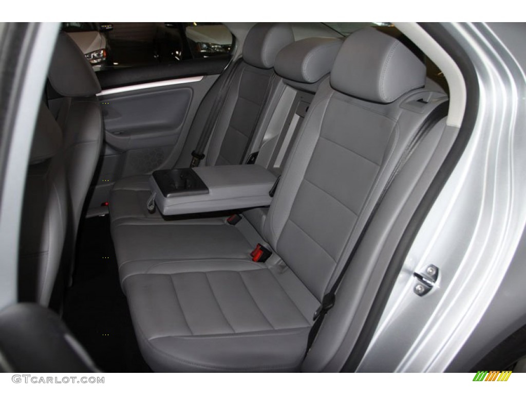 2009 Jetta SE Sedan - Reflex Silver Metallic / Art Grey photo #12