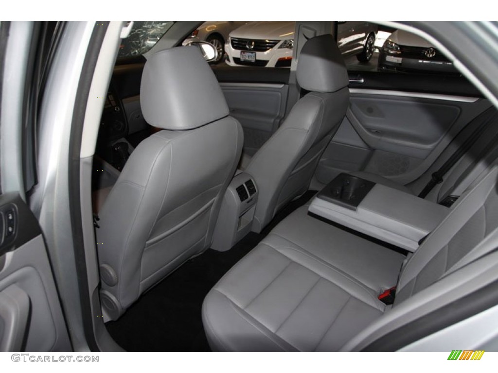2009 Jetta SE Sedan - Reflex Silver Metallic / Art Grey photo #13