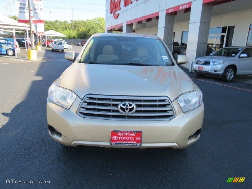 2009 Highlander V6 - Sandy Beach Metallic / Sand Beige photo #2