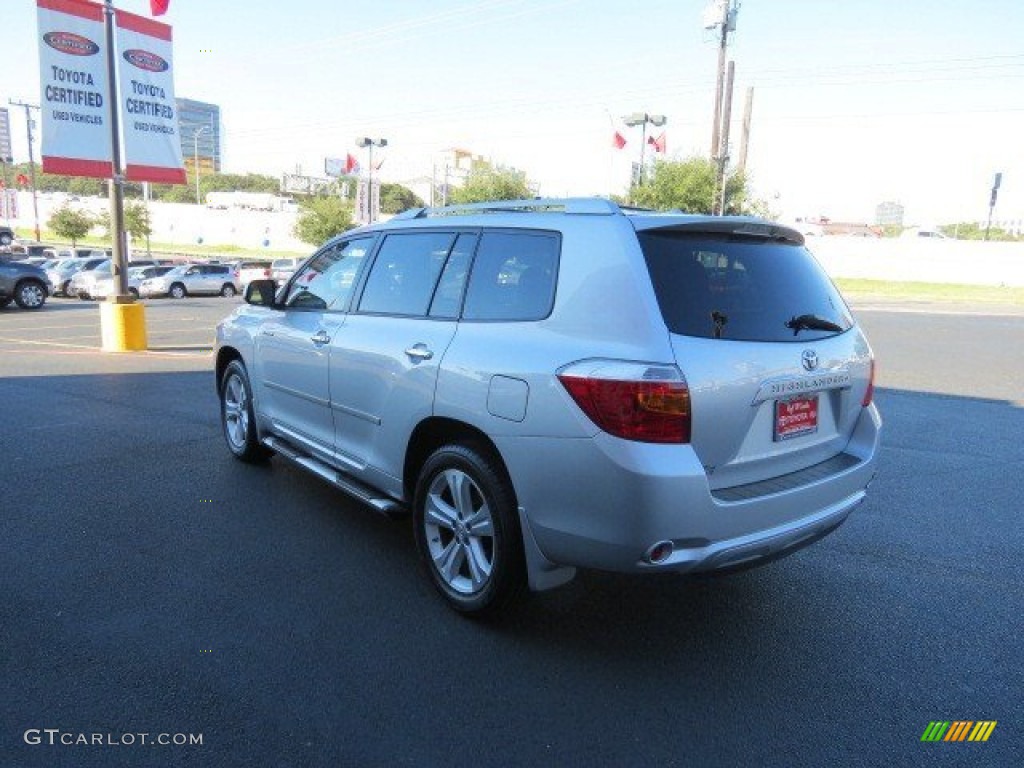 2010 Highlander Limited - Classic Silver Metallic / Ash photo #5