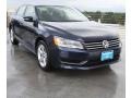 2013 Night Blue Metallic Volkswagen Passat 2.5L SE  photo #1