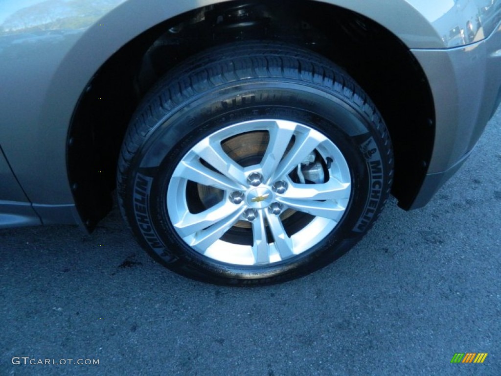 2010 Equinox LT - Cyber Gray Metallic / Jet Black/Light Titanium photo #13