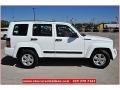 2012 Bright White Jeep Liberty Sport  photo #6