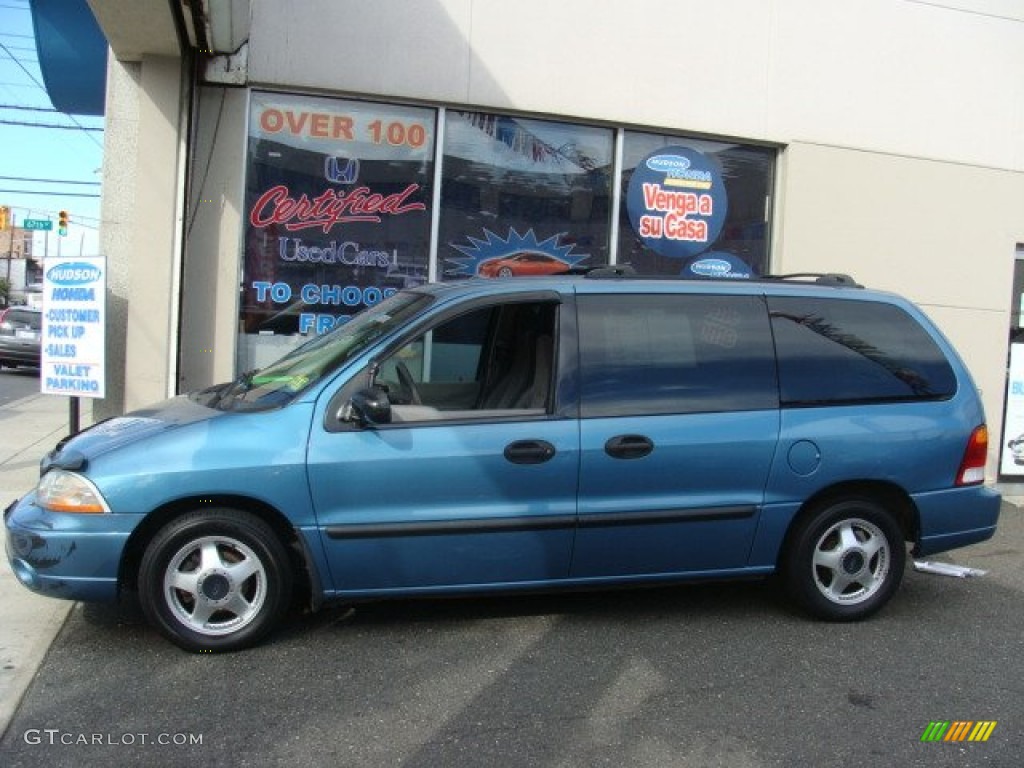 2003 Windstar LX - Light Sapphire Blue Metallic / Medium Graphite photo #3