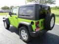 2012 Gecko Green Jeep Wrangler Sport S 4x4  photo #10