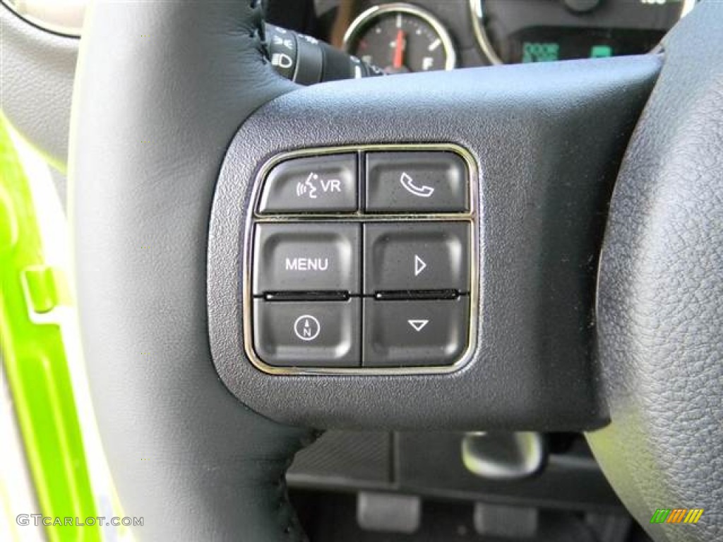 2012 Jeep Wrangler Sport S 4x4 Controls Photo #70705946