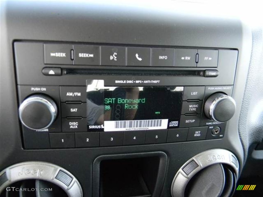 2012 Jeep Wrangler Sport S 4x4 Audio System Photo #70705964