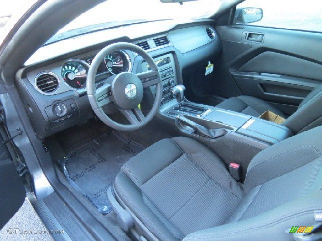 Charcoal Black Interior 2011 Ford Mustang Gt Coupe Photo