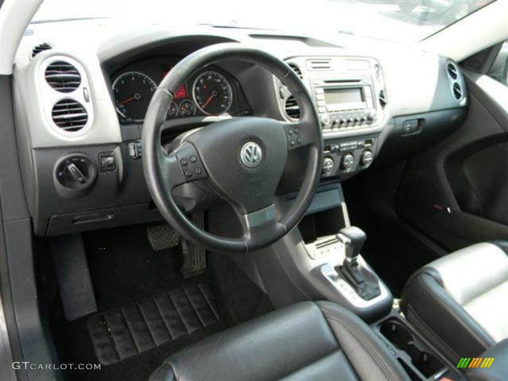 2009 Tiguan SEL 4Motion - Alpine Grey Metallic / Charcoal photo #14