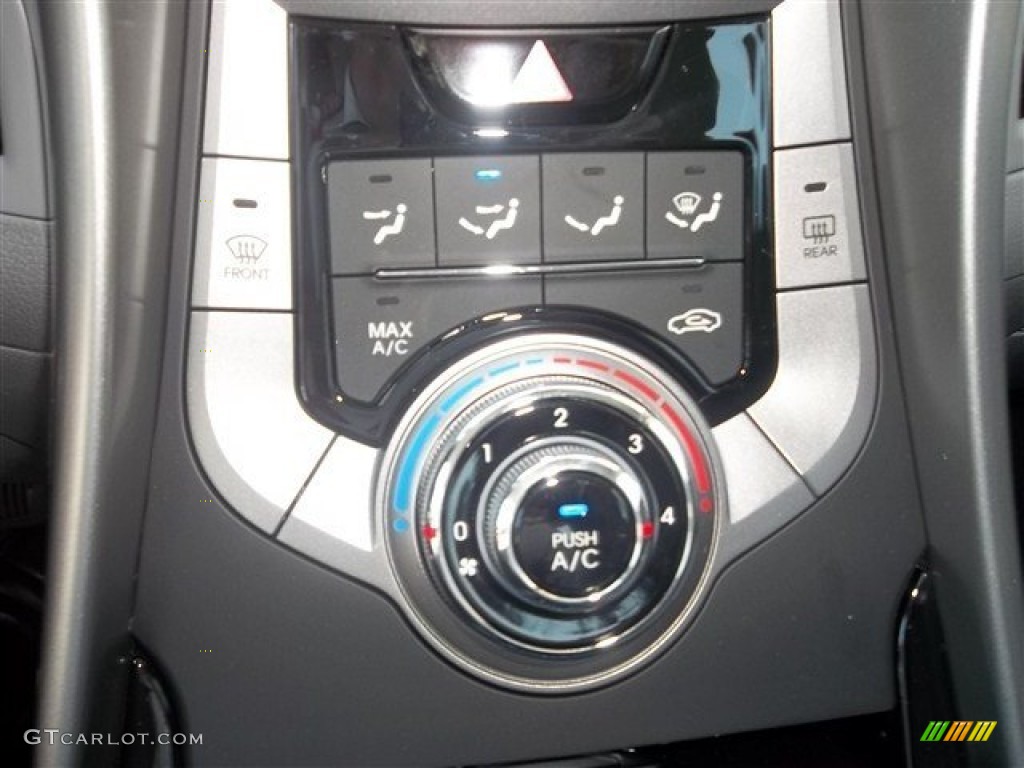 2013 Elantra GLS - Harbor Gray Metallic / Gray photo #12