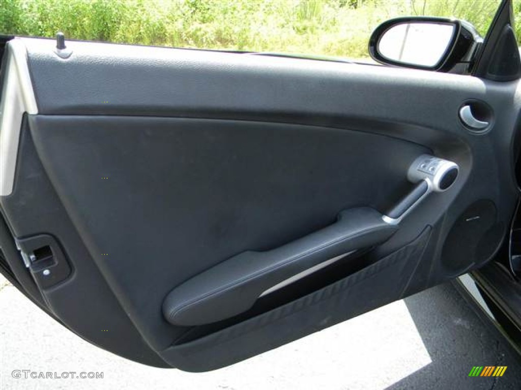 2007 Mercedes-Benz SLK 55 AMG Roadster Black Door Panel Photo #70706639