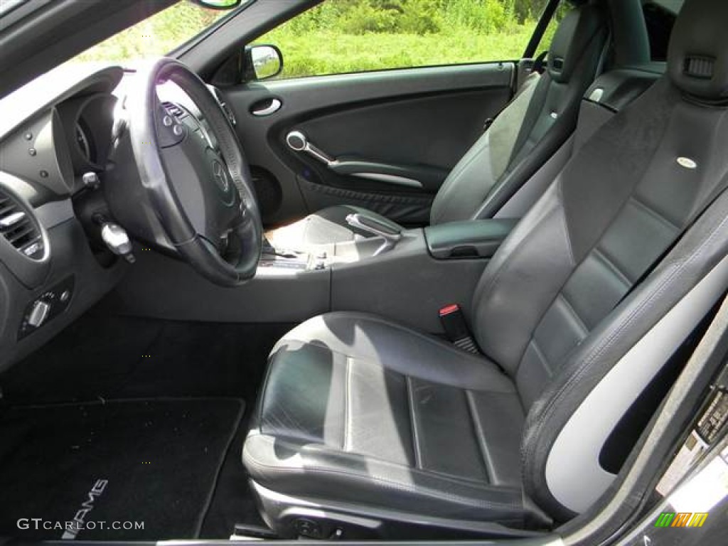 2007 Mercedes-Benz SLK 55 AMG Roadster Front Seat Photo #70706648