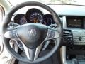 Ebony 2011 Acura RDX SH-AWD Steering Wheel