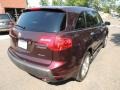 2009 Dark Cherry Pearl Acura MDX   photo #24