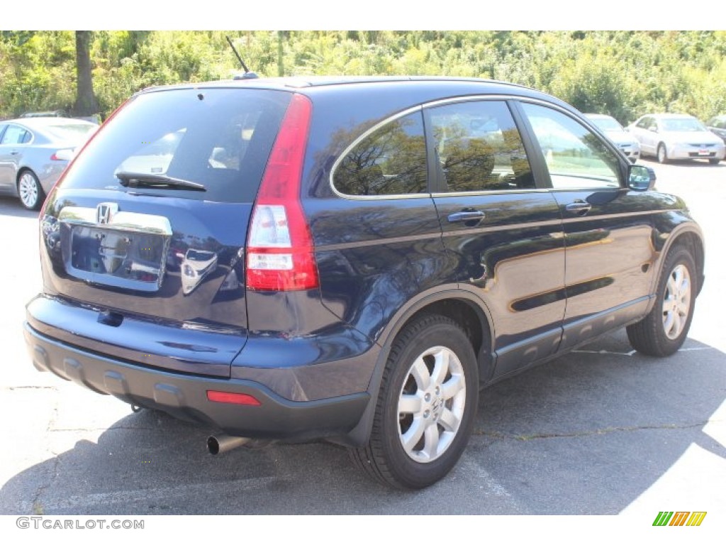 2009 CR-V EX-L 4WD - Royal Blue Pearl / Black photo #5