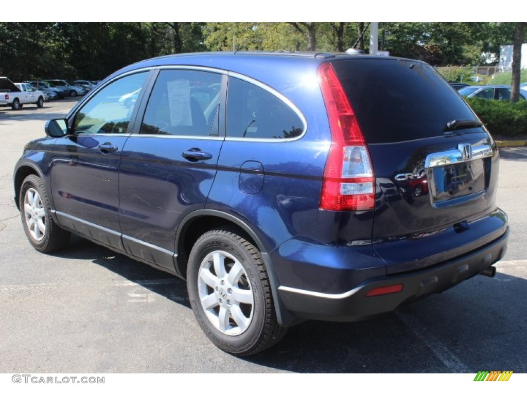 2009 CR-V EX-L 4WD - Royal Blue Pearl / Black photo #7