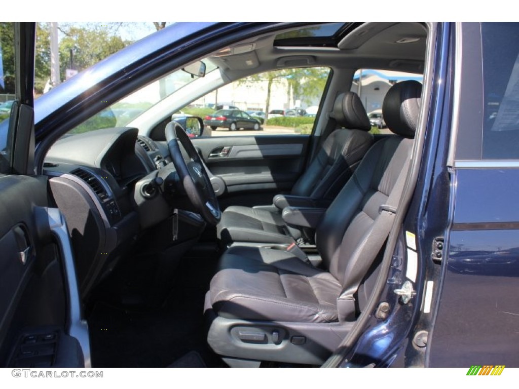 2009 CR-V EX-L 4WD - Royal Blue Pearl / Black photo #11