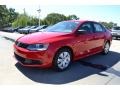 2013 Tornado Red Volkswagen Jetta S Sedan  photo #1