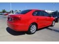 2013 Tornado Red Volkswagen Jetta S Sedan  photo #2