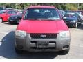 2002 Bright Red Ford Escape XLS V6 4WD  photo #2