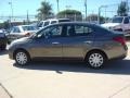 2012 Magnetic Gray Metallic Nissan Versa 1.6 S Sedan  photo #6