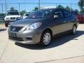 2012 Magnetic Gray Metallic Nissan Versa 1.6 S Sedan  photo #7