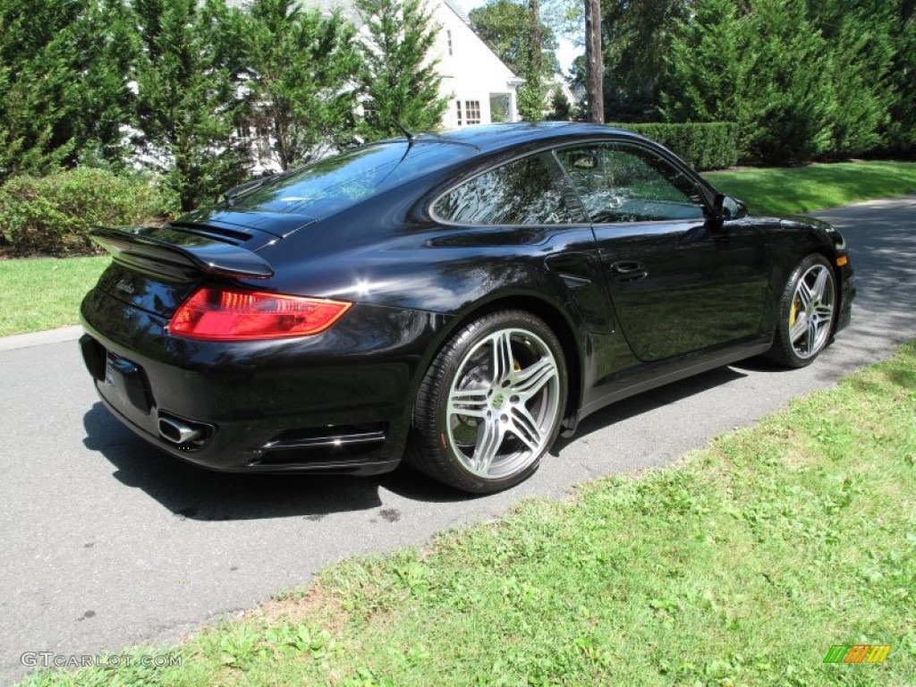 Black 2008 Porsche 911 Turbo Coupe Exterior Photo #70712027