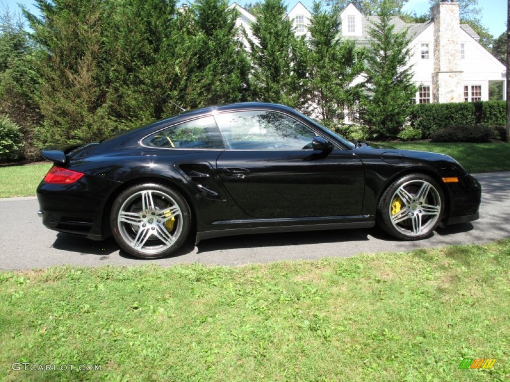 Black 2008 Porsche 911 Turbo Coupe Exterior Photo #70712039