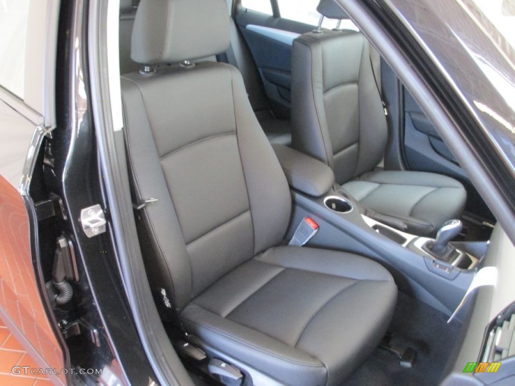 Black Interior 2013 BMW X1 xDrive 28i Photo #70712795