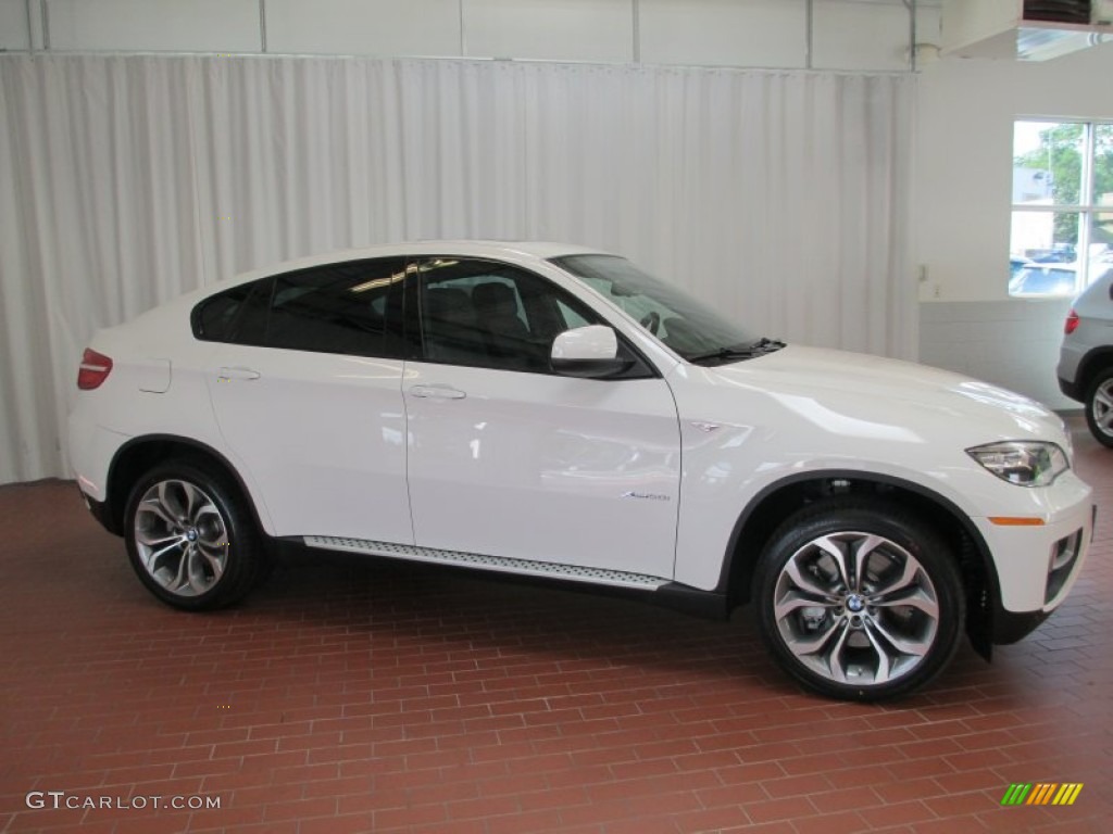 Alpine White 2013 BMW X6 xDrive50i Exterior Photo #70712894