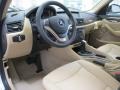 Beige 2013 BMW X1 xDrive 35i Interior Color