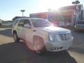 2013 White Diamond Tricoat Cadillac Escalade Luxury  photo #2