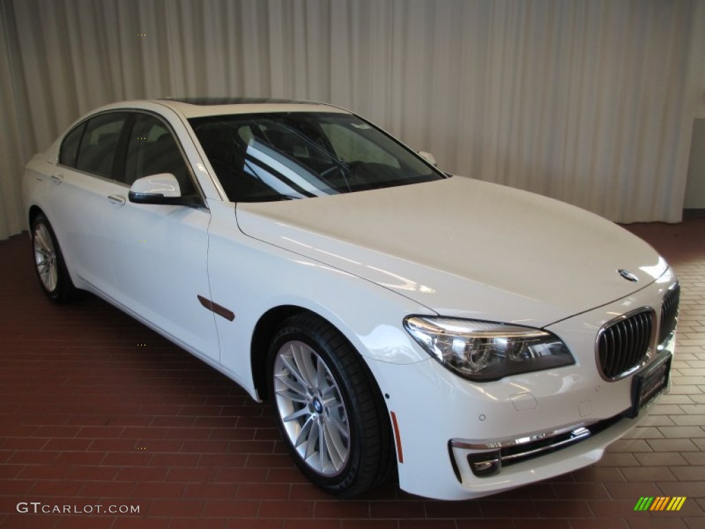 Alpine White 2013 BMW 7 Series 750i xDrive Sedan Exterior Photo #70714637