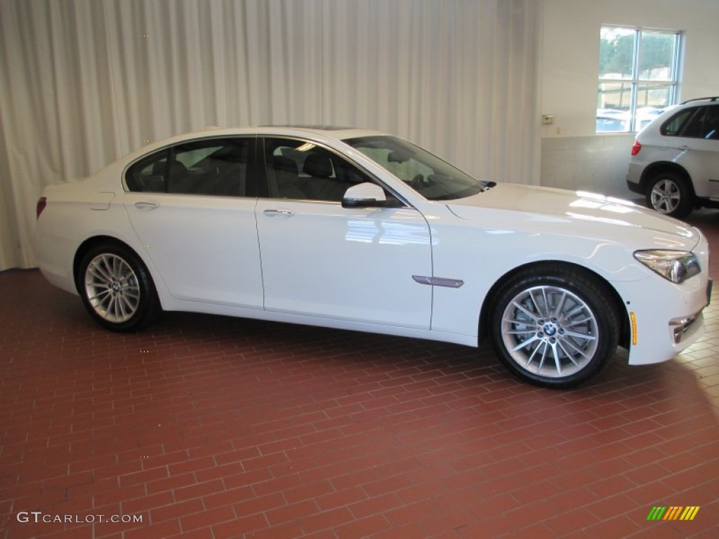 Alpine White 2013 BMW 7 Series 750i xDrive Sedan Exterior Photo #70714655