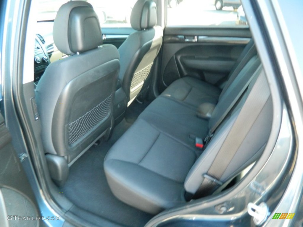 2011 Sorento LX V6 - Pacific Blue / Black photo #11