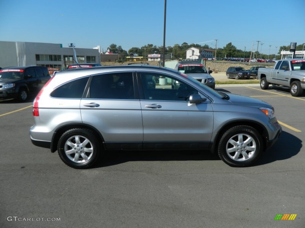 2008 CR-V EX-L - Whistler Silver Metallic / Gray photo #6