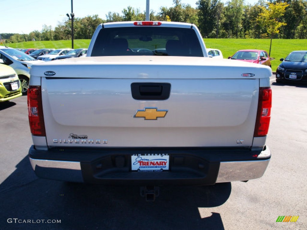 2008 Silverado 1500 LT Extended Cab - Silver Birch Metallic / Ebony photo #5