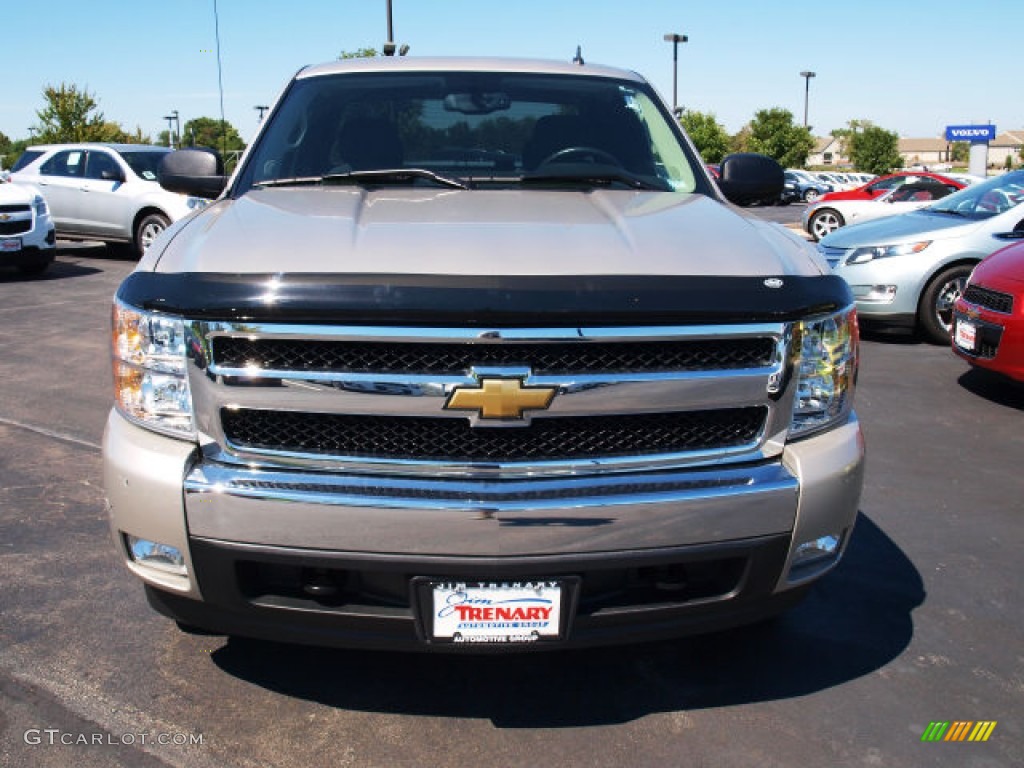 2008 Silverado 1500 LT Extended Cab - Silver Birch Metallic / Ebony photo #6