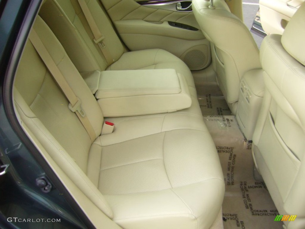 Wheat Interior 2012 Infiniti M Hybrid Sedan Photo #70717226