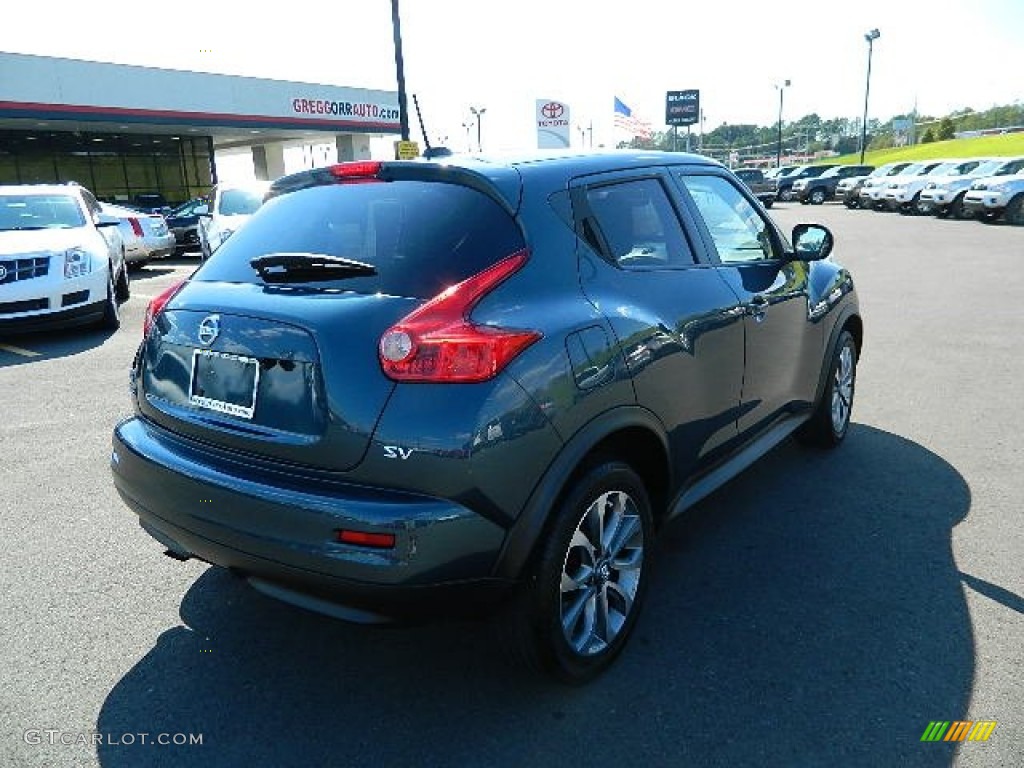 2011 Juke SV - Graphite Blue / Black/Silver Trim photo #3