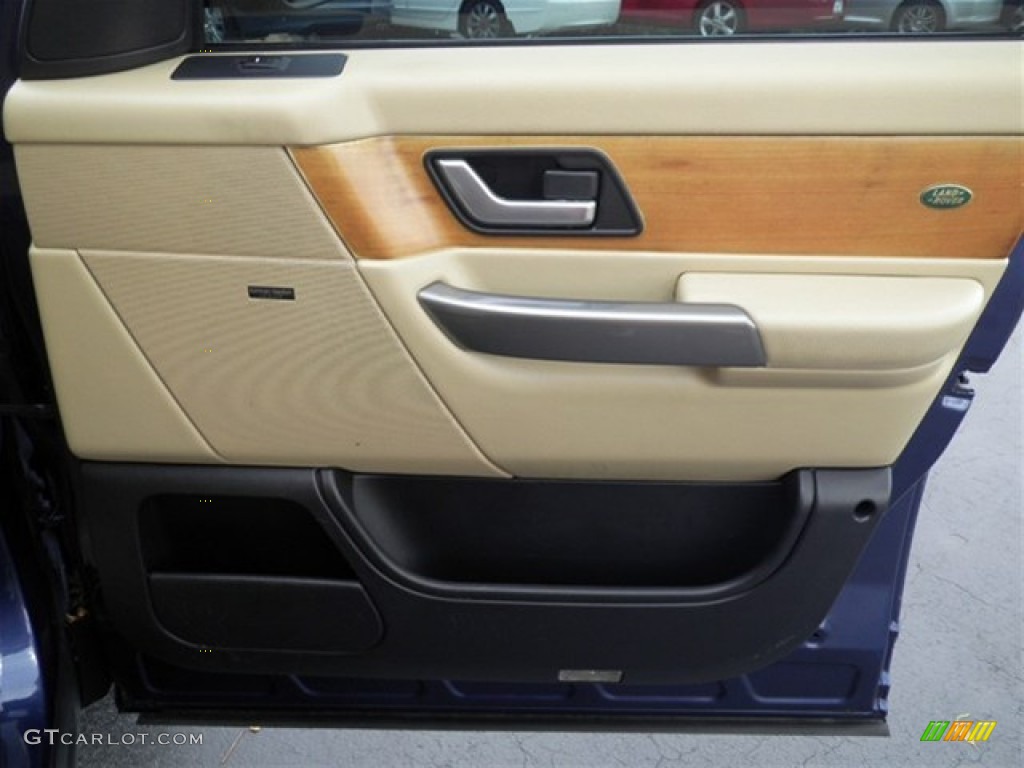 2006 Land Rover Range Rover Sport HSE Alpaca Beige Door Panel Photo #70717976