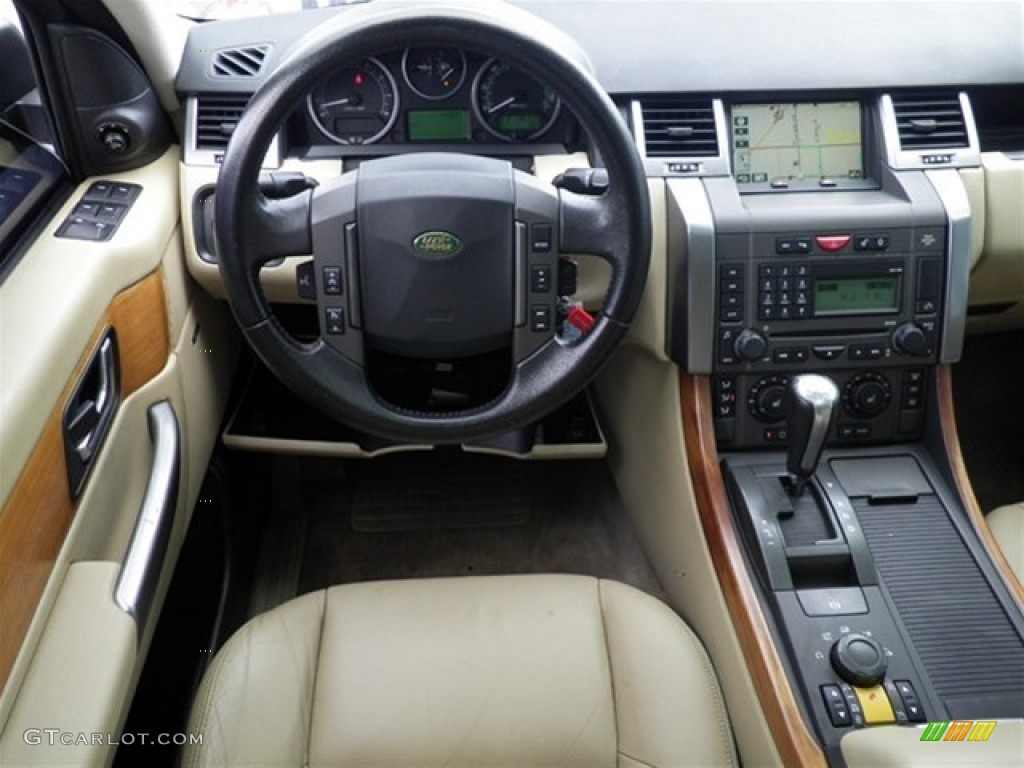 2006 Land Rover Range Rover Sport HSE Alpaca Beige Dashboard Photo #70718072