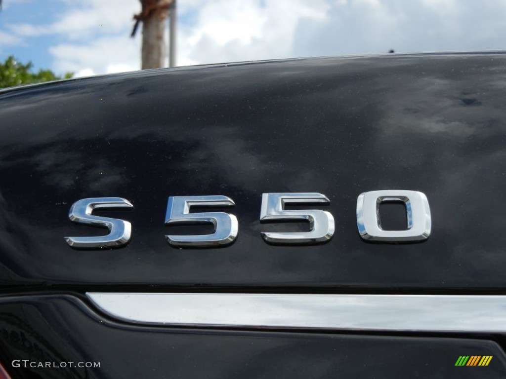 2013 S 550 Sedan - Black / Black photo #4