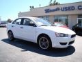 2008 Wicked White Mitsubishi Lancer DE  photo #2