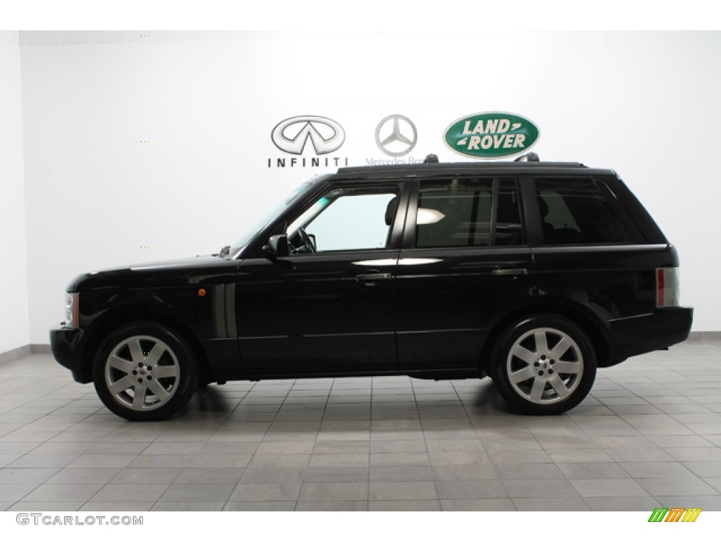 2004 Range Rover HSE - Java Black / Charcoal/Jet Black photo #2
